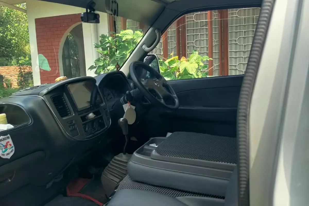 Driver cabin of Nishan private vehicle