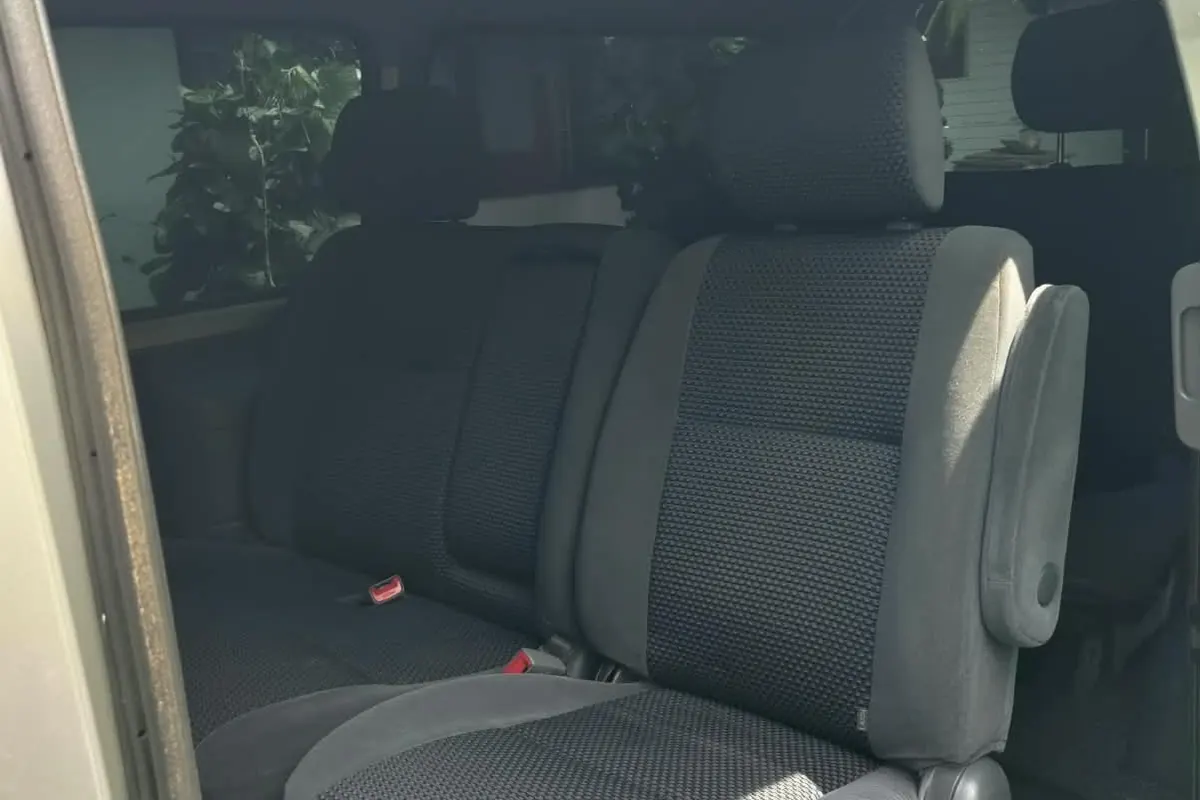 Passenger seating inside Nishan private vehicle